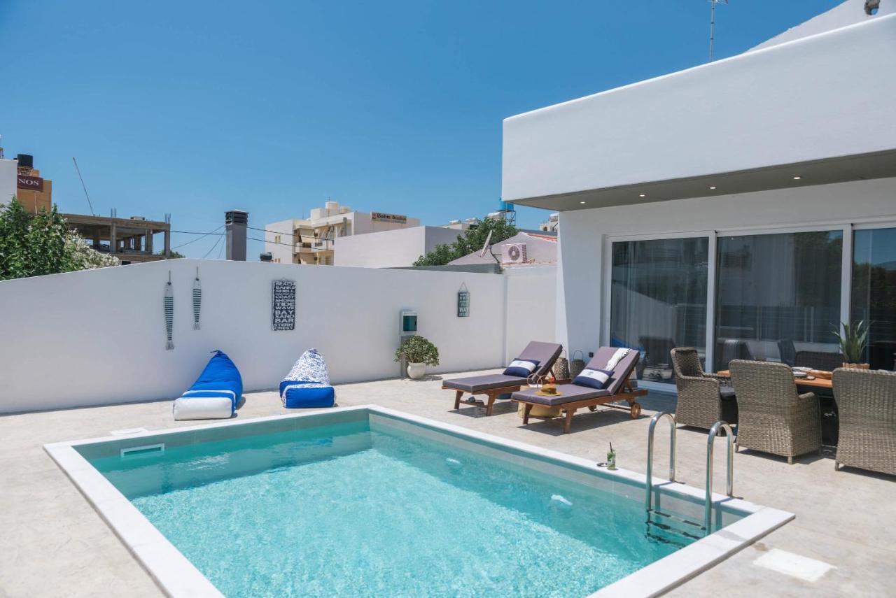 Villa Iceberg 2 With Pool Каламаки Экстерьер фото
